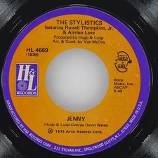 THE STYLISTICS Can'T Help Falling In Love H & L  HL-4669 VG+ 45 7" 1976