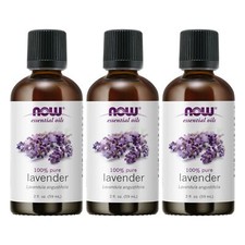 3 x NOW Lavender Oil 2 fl oz Aromatherapy