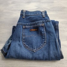 Vintage Wrangler Jeans Womens 30x30 Dark Wash High Waist Straight Mom USA B1