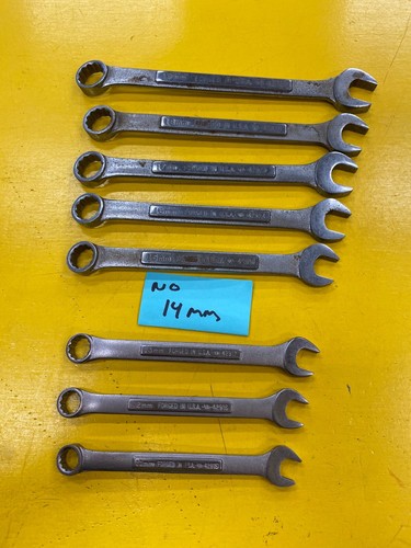 Vintage Craftsman 8 piece Metric Combination Wrench Set “VV” Series - Picture 16 of 16