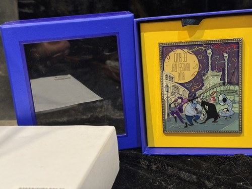 Spilla CLUB 33 EXCLUSIVE Disneyland 2018 Jazz Festival LE 300 - Nuova con scatola mai usata - Foto 3 di 4