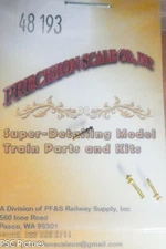 Precision Scale O #48193 Valves, "X" Type (3pcs)  (Brass Castings)