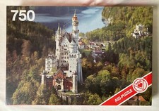 Castle Neuschwanstein vintage jigsaw puzzle 750 pc ASS-PUZZLE West Germany c1980