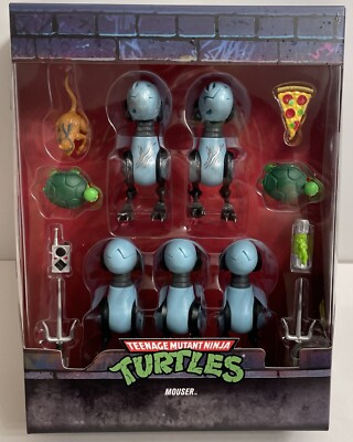Super7 TMNT ULTIMATES MOUSERS  Teenage Mutant Ninja Turtles Wave 6 - 2021
