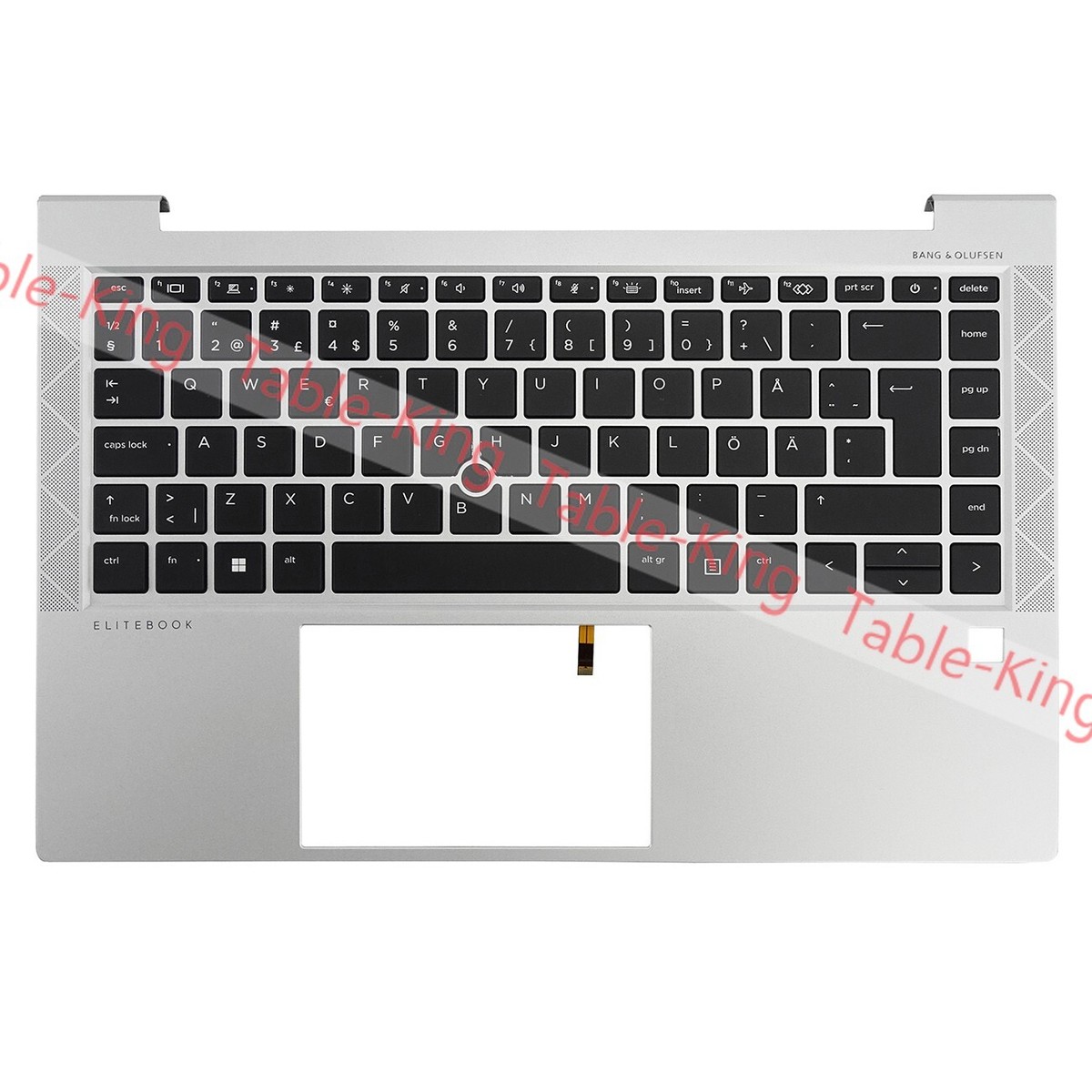 Swedish Palmrest Backlit Keyboard for HP EliteBook 840 G7 840 G8
