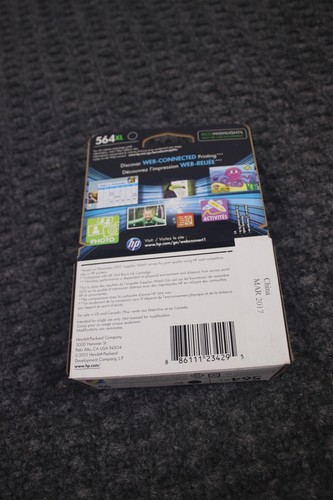 HP 564XL Black Ink Cartridge NEW Expired March 2017 - Picture 5 of 7