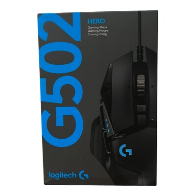 Logitech - G502 HERO High Per­for­mance Gaming Maus 16000 DPI mit Kabel - NEU