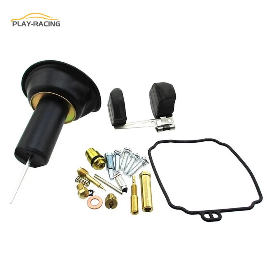 2x Para Yamaha XVS650 V Star 650 Kit Reparación Carburador Émbolo Flotador Diafragma 1998-16 Foto 4 de 4