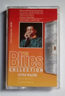 Little Walter - Boss Blues Harmonica - The Blues Collection Music Cassette 20