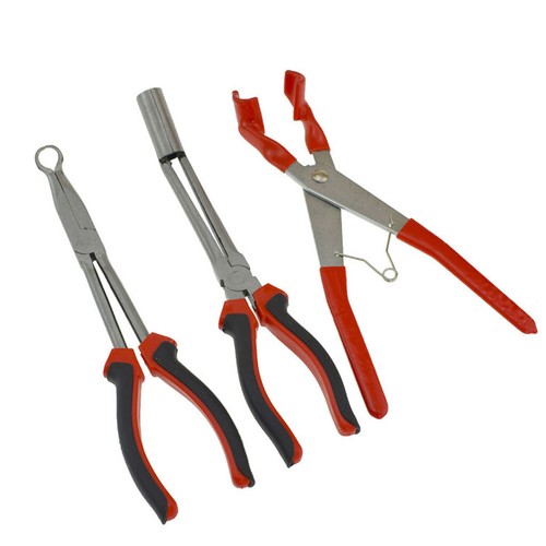 Vehicle Engine Spark Plug Pliers Wires Remover Puller Pulling Tool Prevent Shock - Picture 4 of 7