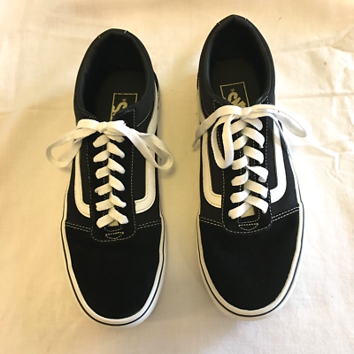 VANS #500714 OFF THE WALL Men's Size 7.5 Suede & Canvas Skate Shoe