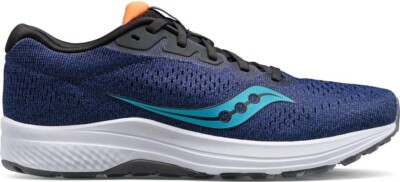 Saucony Mens ''Clarion 2'' lace up sneaker sz 12.5 running shoe blue