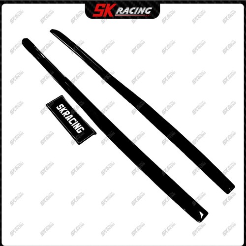 Labio de extensión de faldones laterales forjados/fibra de carbono para Mercedes-Benz W205 C63 15-21 - Imagen 26 de 28