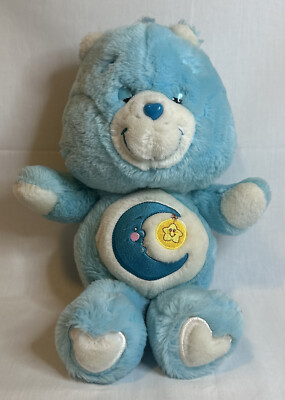 Vintage 2002 20th Anniversary Bedtime Care Bear 14” Plush | eBay