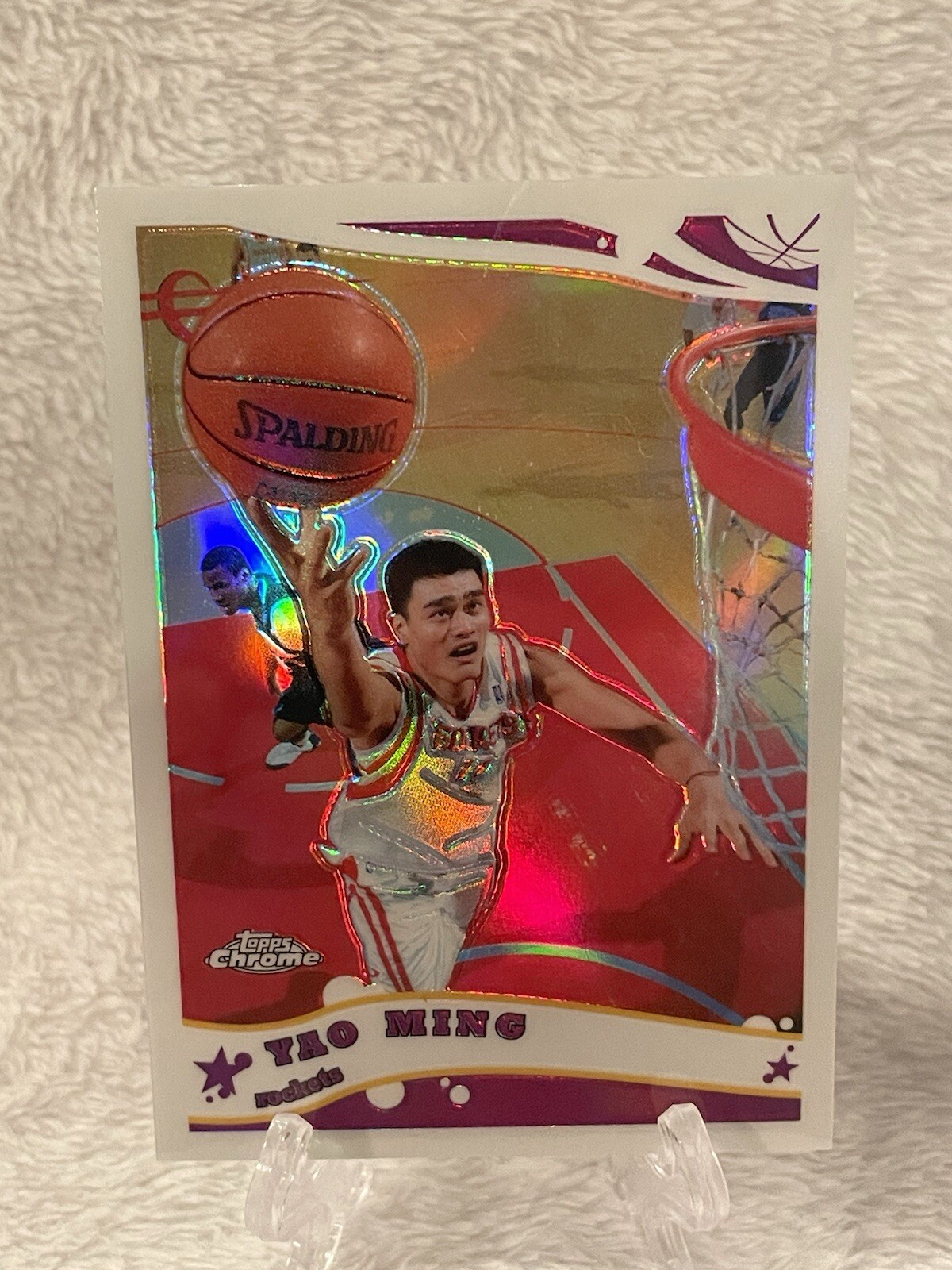 2005-06 Topps Chrome - Refractor #8 Yao Ming /999
