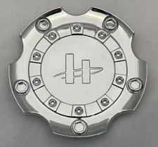 Helo Chrome Wheel Center Cap HE834K98 LG0607-55 with Snap Ring