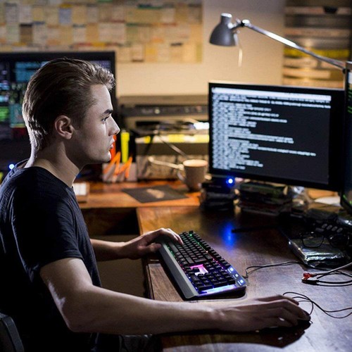 Gaming Keyboard Mouse Set USB Rainbow RGB LED Wired For PC Laptop PS5 Xbox One~~ - Picture 8 of 11