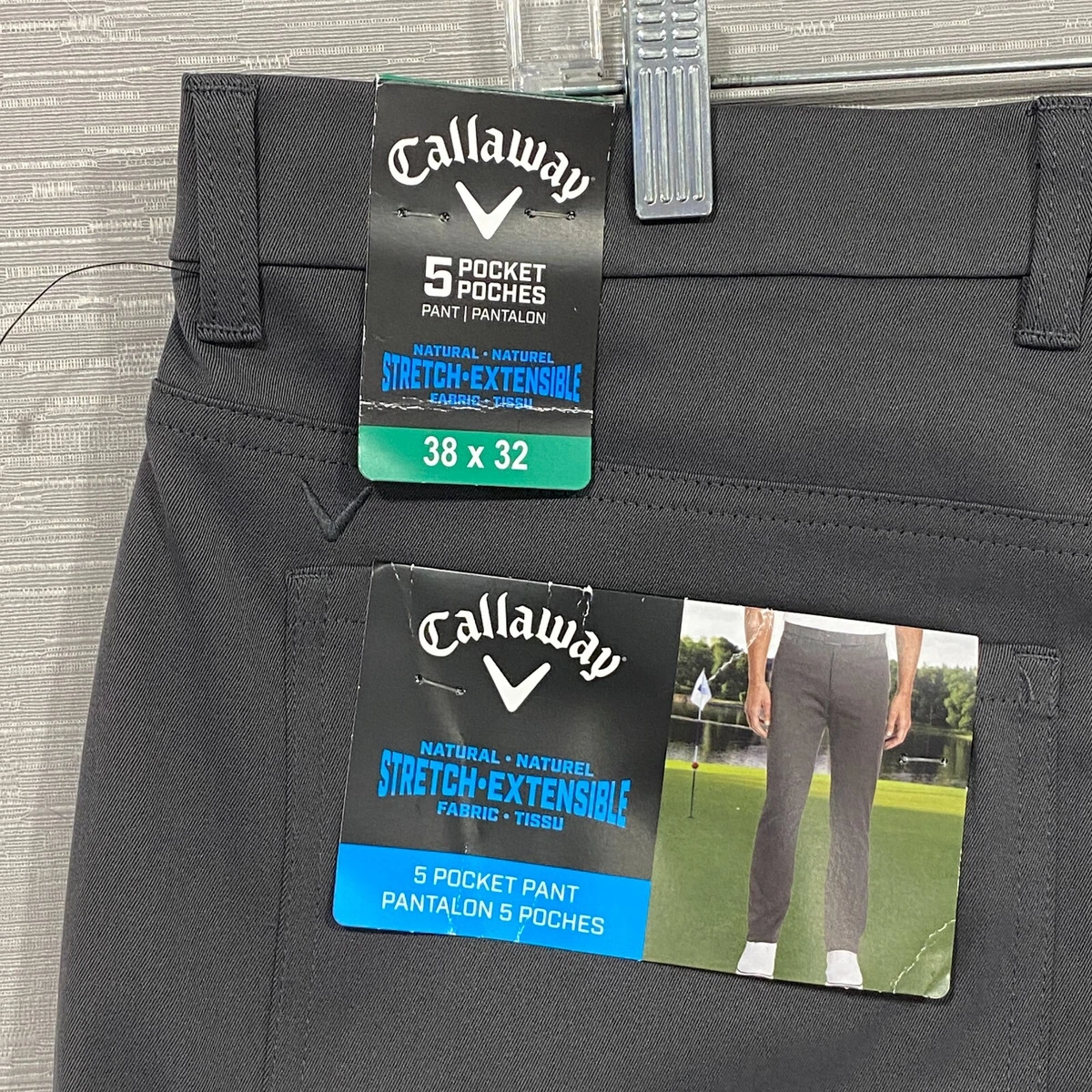 Callaway Slim Fit Golf Pants Men s Size 38 X 32