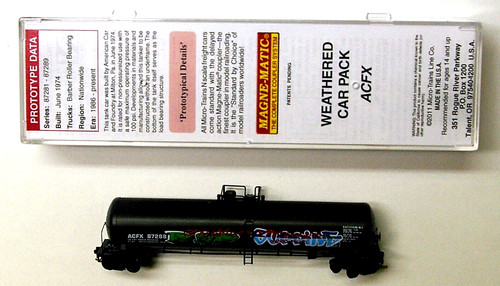 MTL Micro-Trains 11054010 ACFX 87288 56 pies tanque coche FW desgastado de fábrica | Zustand: New