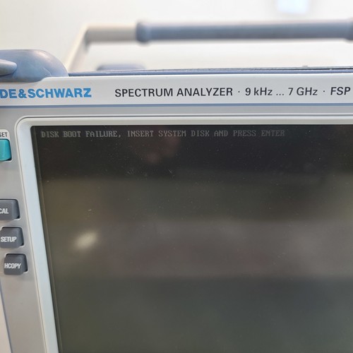 Rohde & Schwarz FSP 1093.4495.07 Spectrum Analyzer 9kH-7.5GHz - Picture 5 of 24