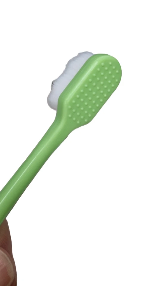 Wavy Nano Toothbrush Soft Extra Micro Teeth Sensitive Gums Pack Light Bristle - Image 3 of 4