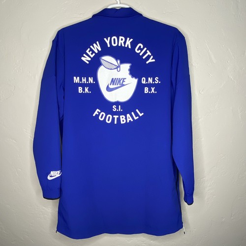 Nike New York City Football Big Apple Jacket Blue AT6643-495 Men's Size L - Picture 8 of 11