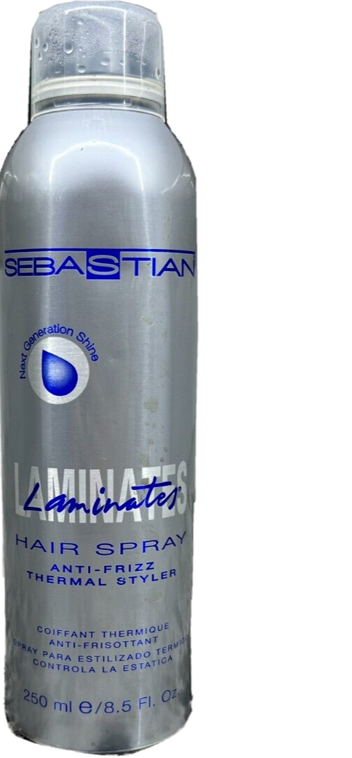 Sebastian Laminates Hair Spray ANTI FRIZZ THERMAL STYLER 8.5oz W/TEAR DROP eBay