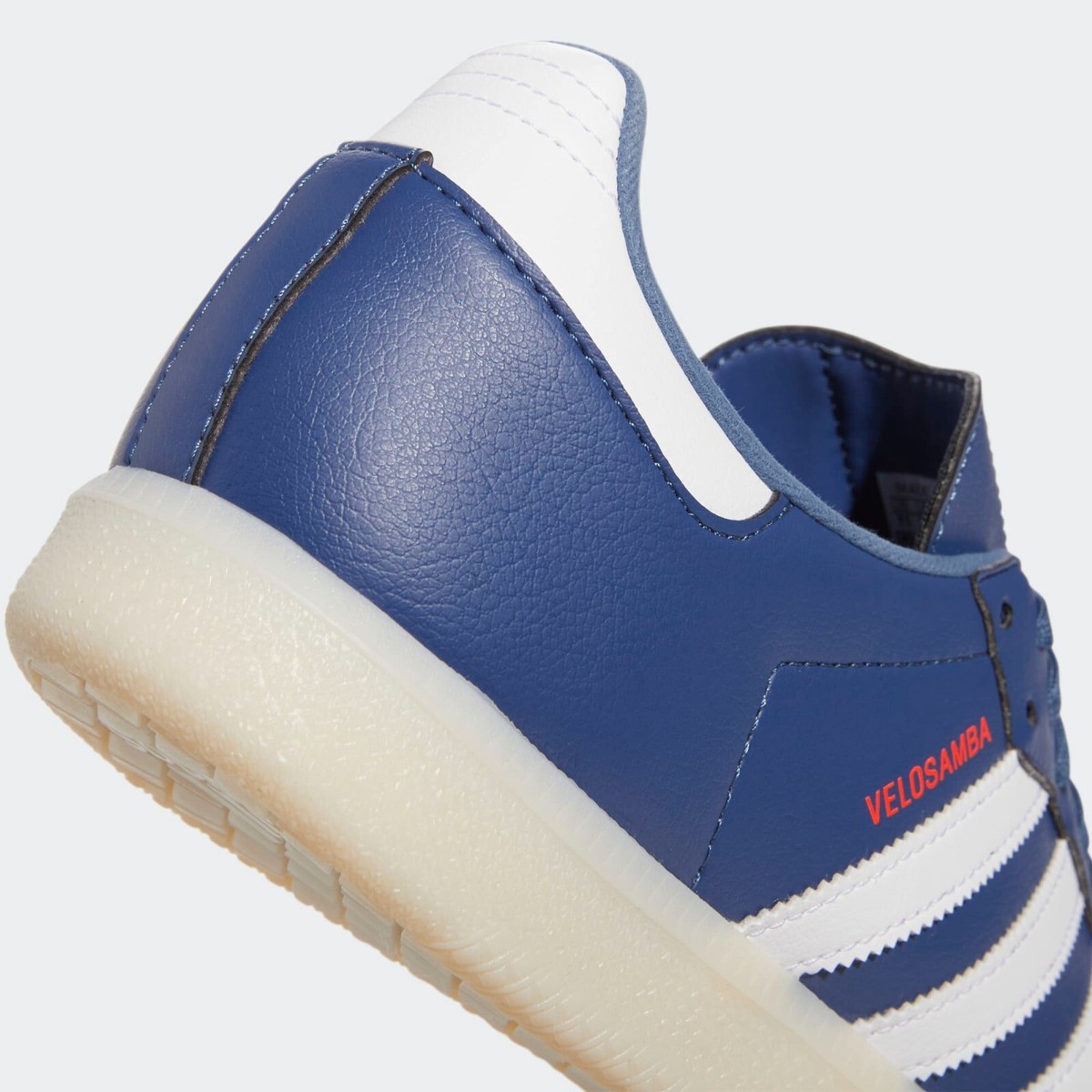 靴 adidas 25.5 VELOSAMBA LEATHER Dark Blue adidas Velosamba Leather Shoes - Blue | Free Shipping with
