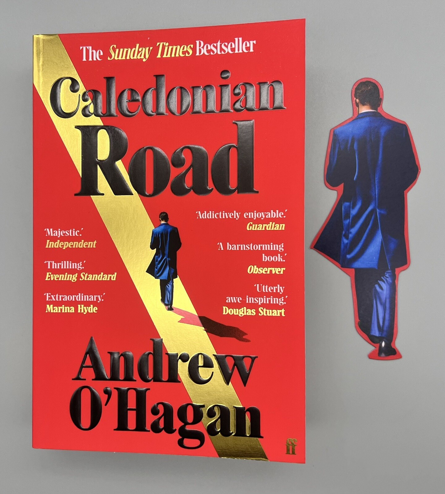 SIGNED - Caledonian Road By Andrew O'Hagan New 1st Edition PB FREE BOOKMARK