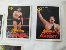 Andre the Giant Hulk Hogan WWF WWE 1990 Classic Wrestling Cards Lot Of 13 Cards