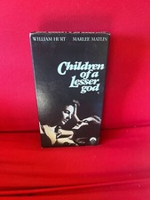 Children of a Lesser God Original Home Video Release 