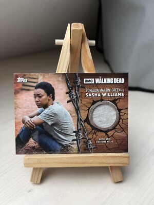 The Walking Dead Season 7 - Sasha Williams Authentic Wardrobe Relic - Sonequa MG