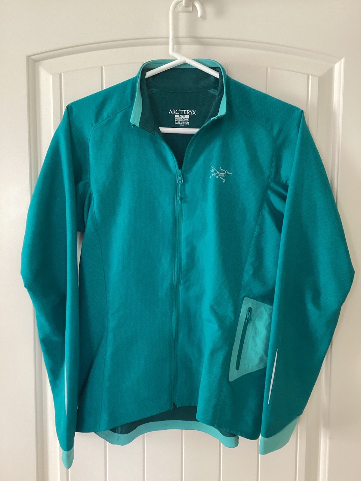 ARC'TERYX Arc’teryx Womens Medium Full Zip Windbreaker Teal Green