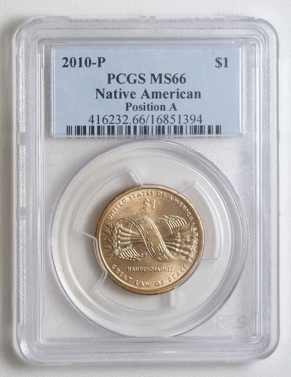 MS 66 Graded Native American Dollars (2000-Now) for sale | eBay