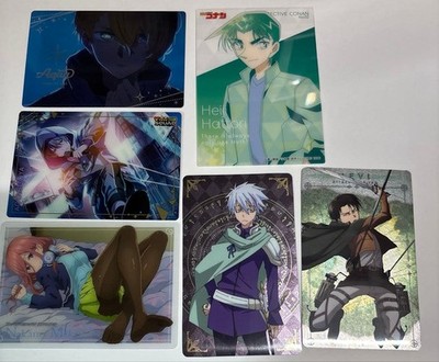 Seria Clear Card Hoshino Aqua AOT Levi Konan Hattori gebrauchter Zustand