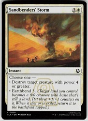 Sandbenders' Storm 34 Avatar: The Last Airbender MTG Common