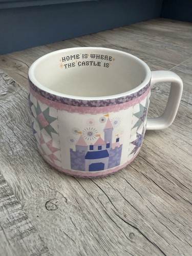 Walt Disney World Parks 2026 Castle Quilt Patch Home Is Where The Castle Is Mug