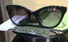 New Cat Glasses Longchamp Women's 54mm Black Sunglasses Case  Cloth