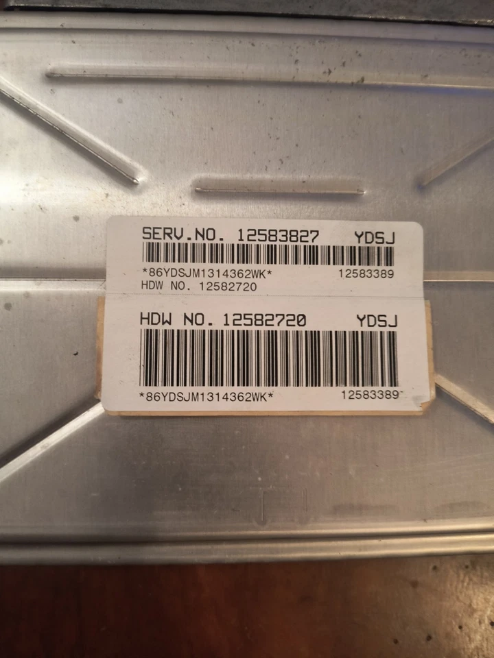 Chevrolet Venture 2003 módulo de control del motor Ecm 12583827 Foto 4 de 4