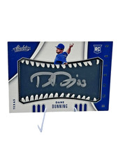 2021 Panini Absolute - Rookie Baseball Material Signatures Dane Dunning #121...