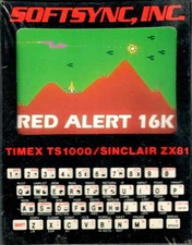 SOFTSYNC RED ALERT 16K - Timex TS1000 / Sinclair ZX81