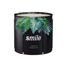 Portable Foldable Bathtub, Collapsible Adult Travel Bath Tub for Camping, Hom...