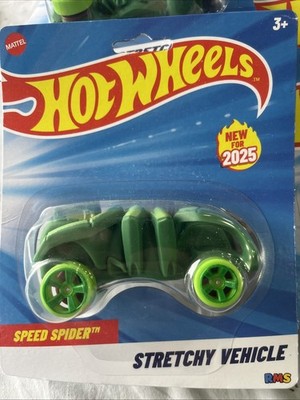 HTF-HOTWHEELS, Squishy New Speed  Spider, Stretchy Vehicle,   FREE SHIPPING