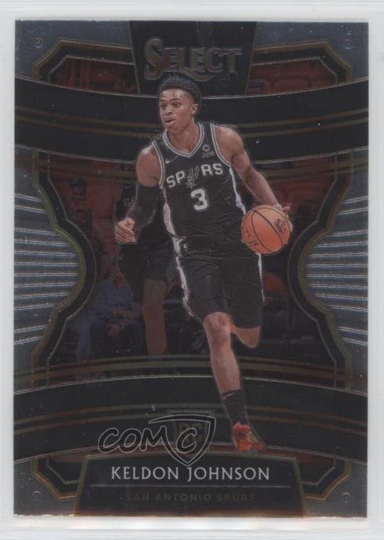 2019-20 Panini Select Concourse Keldon Johnson #45 Rookie RC