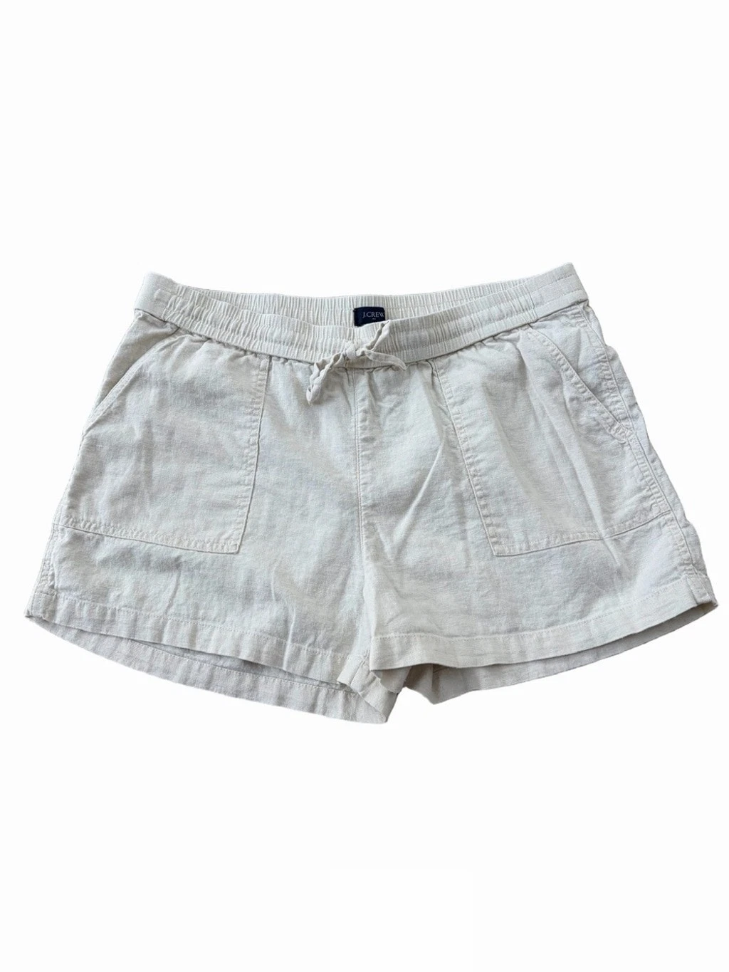 J. Crew Women’s Size Medium Cream Linen Blend Pull On Shorts
Opens in a new window or tab