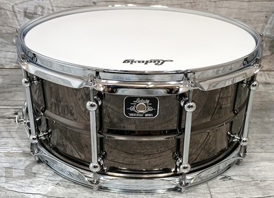 Ludwig LU-6514C Snare 14'' x 6,5'' Universal Black Nickel / Brass  TOPZUSTAND   #1