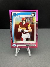2024 Panini Donruss Ben Sinnott Optic Rated Rookies Preview Pink Holo #314