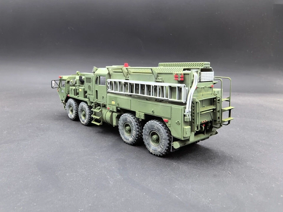 Camión de Bomberos Táctico 1/72 Ejército de Estados Unidos M1142 Modelo Acabado Pintado Colección Regalo Foto 3 de 4