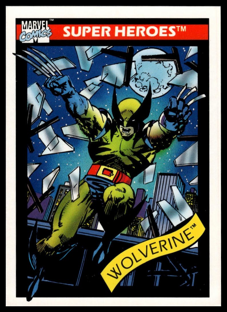 1990 Impel Marvel Universe #23 Wolverine
