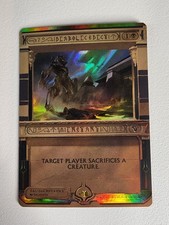 Diabolic Edict Foil MTG Masterpiece Series: Amonkhet Invocations